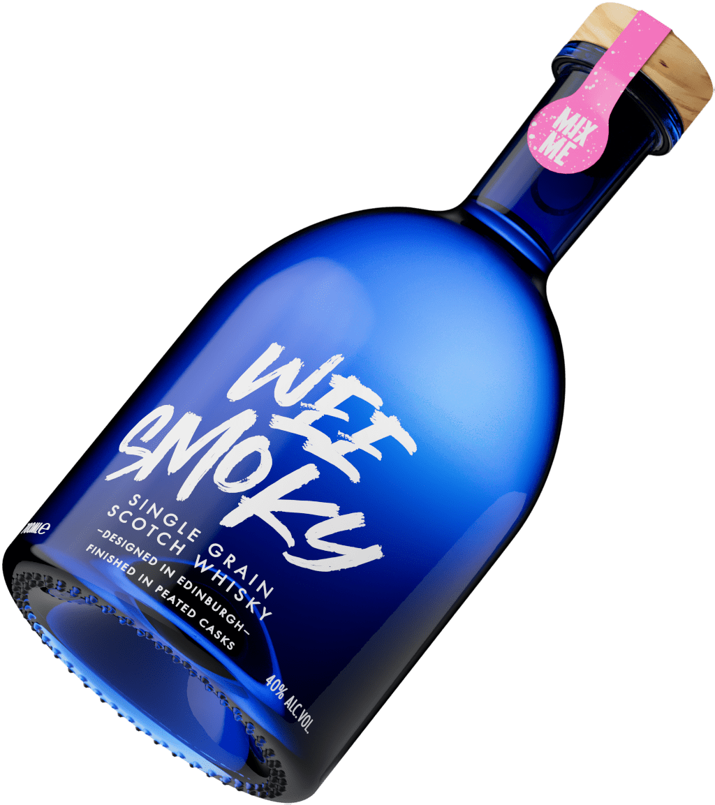 Wee Smoky Single Grain Scotch Whisky - 70cl